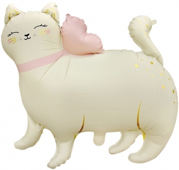 Фигура, Кошечка с бантом, Сатин (27''/69 см) 